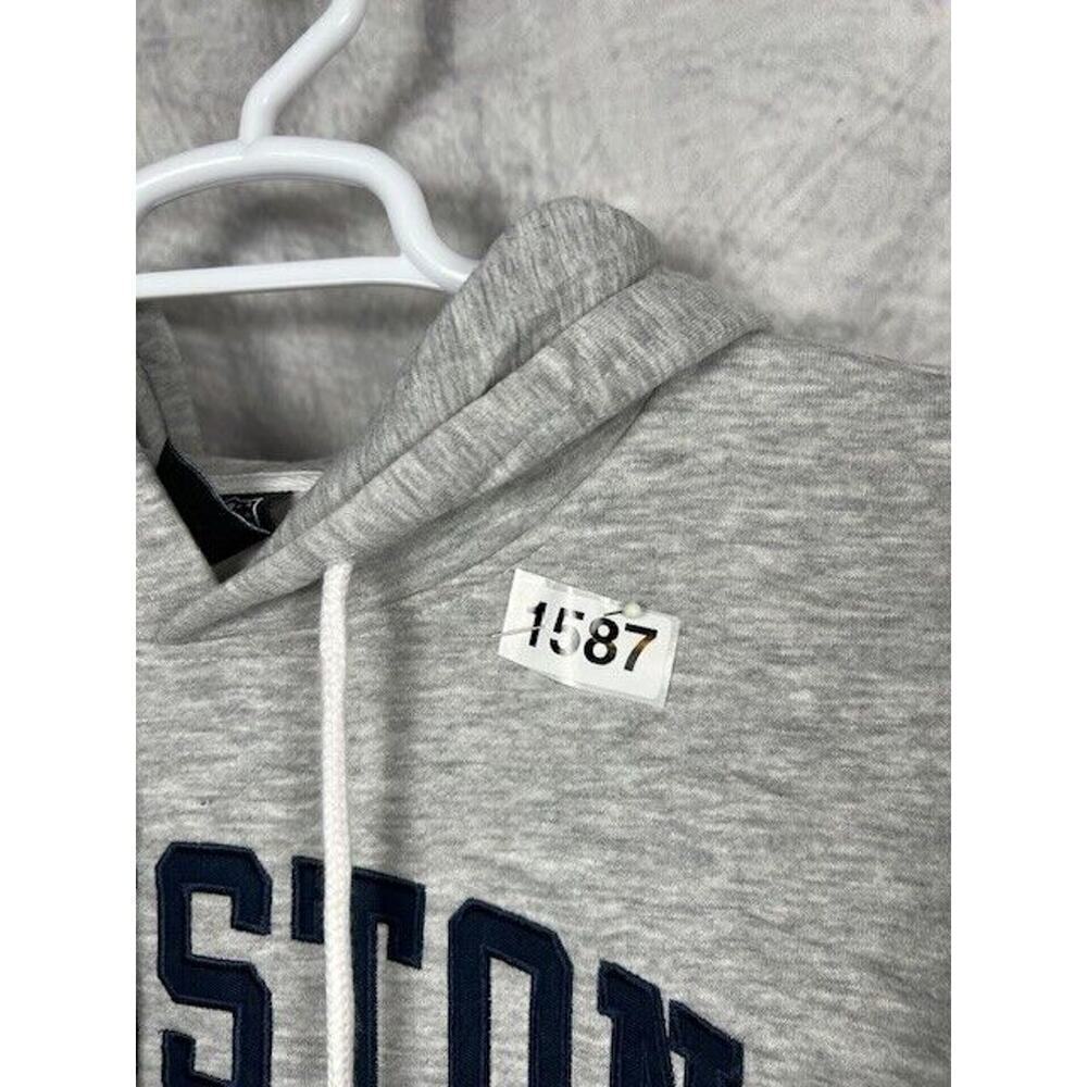 NFL Houston Texans Bull Embroidered Grey Hoodie Size M Retails $85 Brand New - Picture 7 of 7